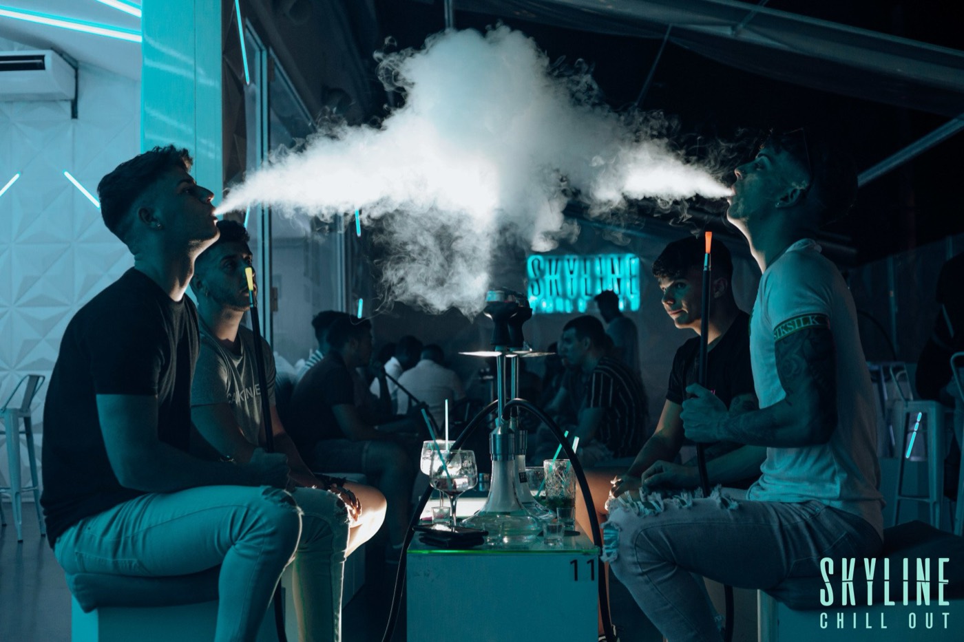 Shisha en Stadium